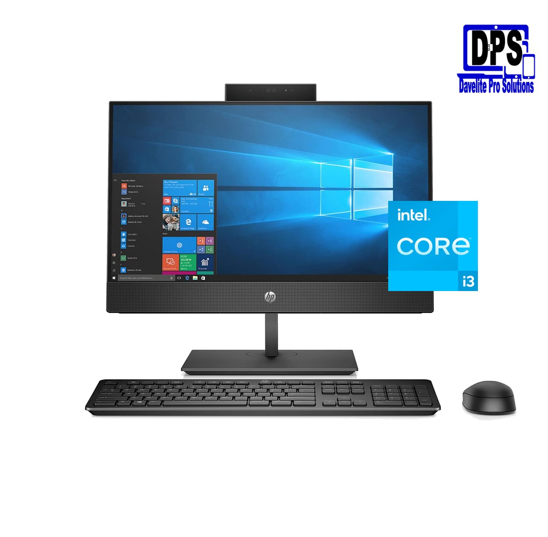 HP ProOne 600 G5 All-in-One Core i3 9th Gen 8GB RAM 256GB SSD 22 Inch