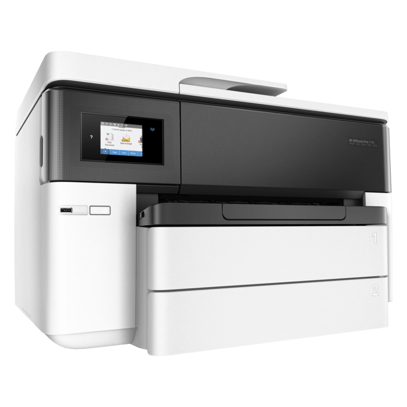 HP OfficeJet Pro 7740 A3 Wide Format All-in-One Printer - Image 2