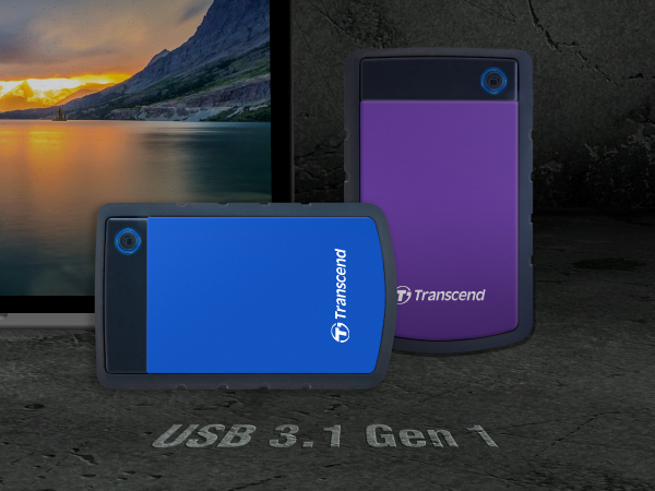 Transcend Store Jet 25H3 4TB External Hard Drive 2.5-inch USB3.0 - Image 3