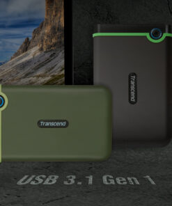 Transcend Store Jet 25M3 2TB External Hard Drive 2.5-inch USB3.1 - Image 3
