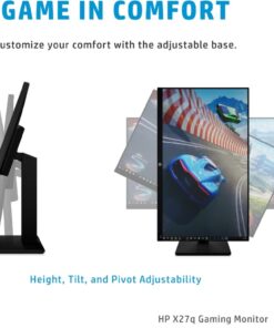 HP X27q 27 Inches QHD IPS HDR Gaming Monitor 1ms response 165Hz - Image 3