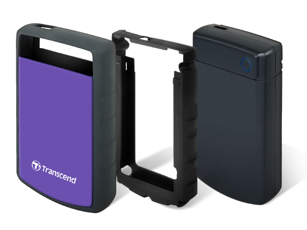 Transcend Store Jet 25H3 4TB External Hard Drive 2.5-inch USB3.0 - Image 2