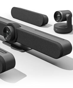 LOGITECH Rally Bar All In One 4K Ultra HD Video Bar, Graphite - Image 3