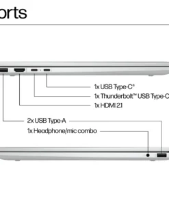 HP Envy 16 x360 2-in-1 Laptop, 16", Touch screen, Intel® Core™ Ultra 7, 16GB RAM, 1TB SSD, 2K - Image 4