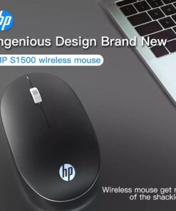 HP Wireless Silent Mouse S1500 Black (3CY48PA) - Image 3