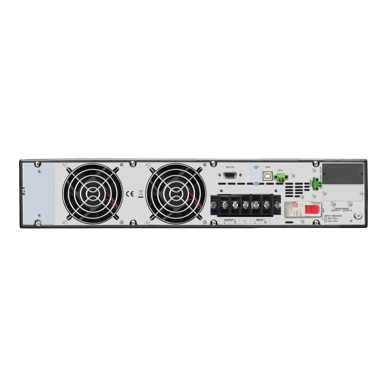 APC Easy UPS On-Line, 10kVA/10kW, Rackmount 5U, 230V (SRV10KRILRK) - Image 2
