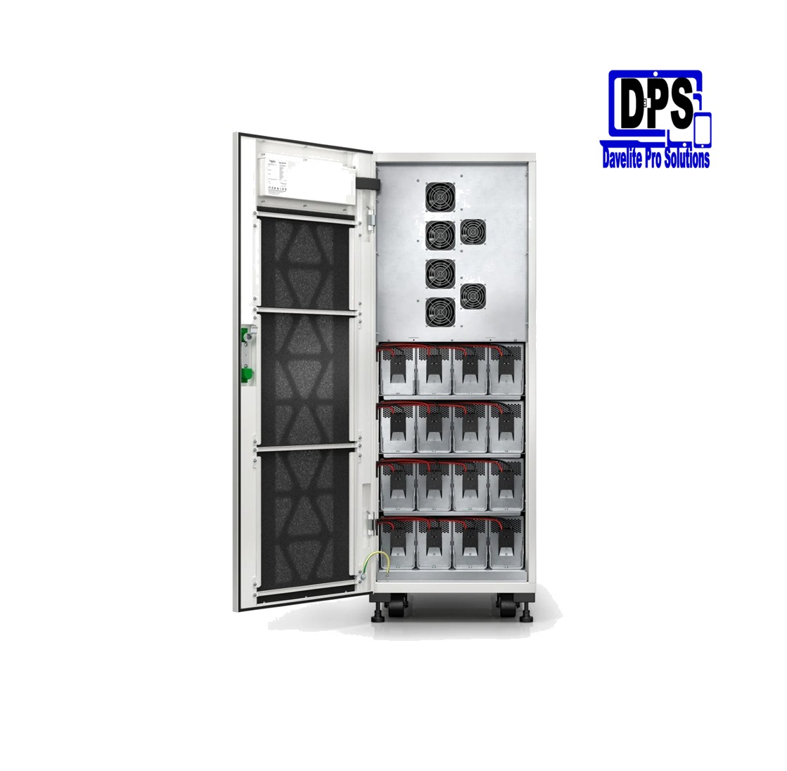 Easy UPS 3S 30kVA, 400V 3:3 UPS, 2 internal 7Ah modular battery strings, (E3SUPS30KHB1)