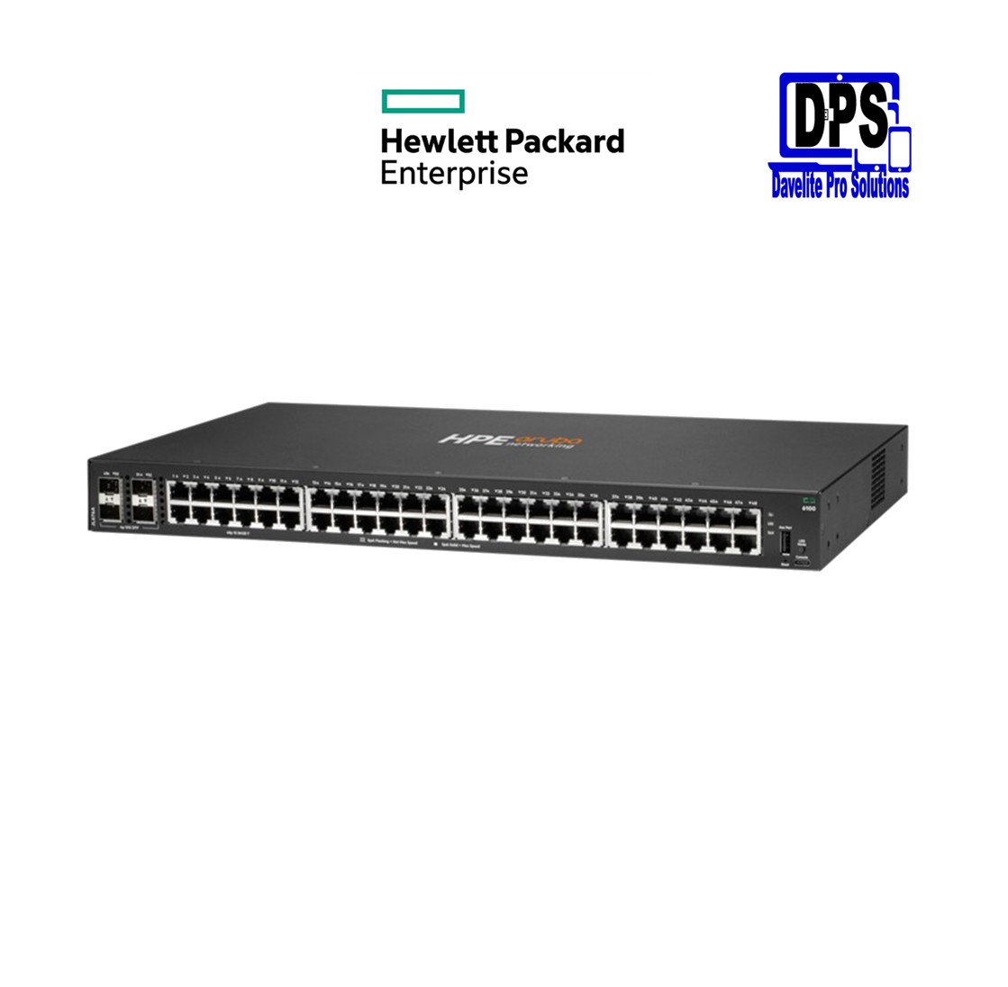HPE Aruba Networking, CX 6100 48G 4SFP+ Switch