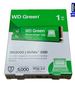 WD Green 1TB, SN3000 NVMe SSD, Gen4 PCIe M.2, 2280 Up to 5000MB/s. (WDS100T4G0E)