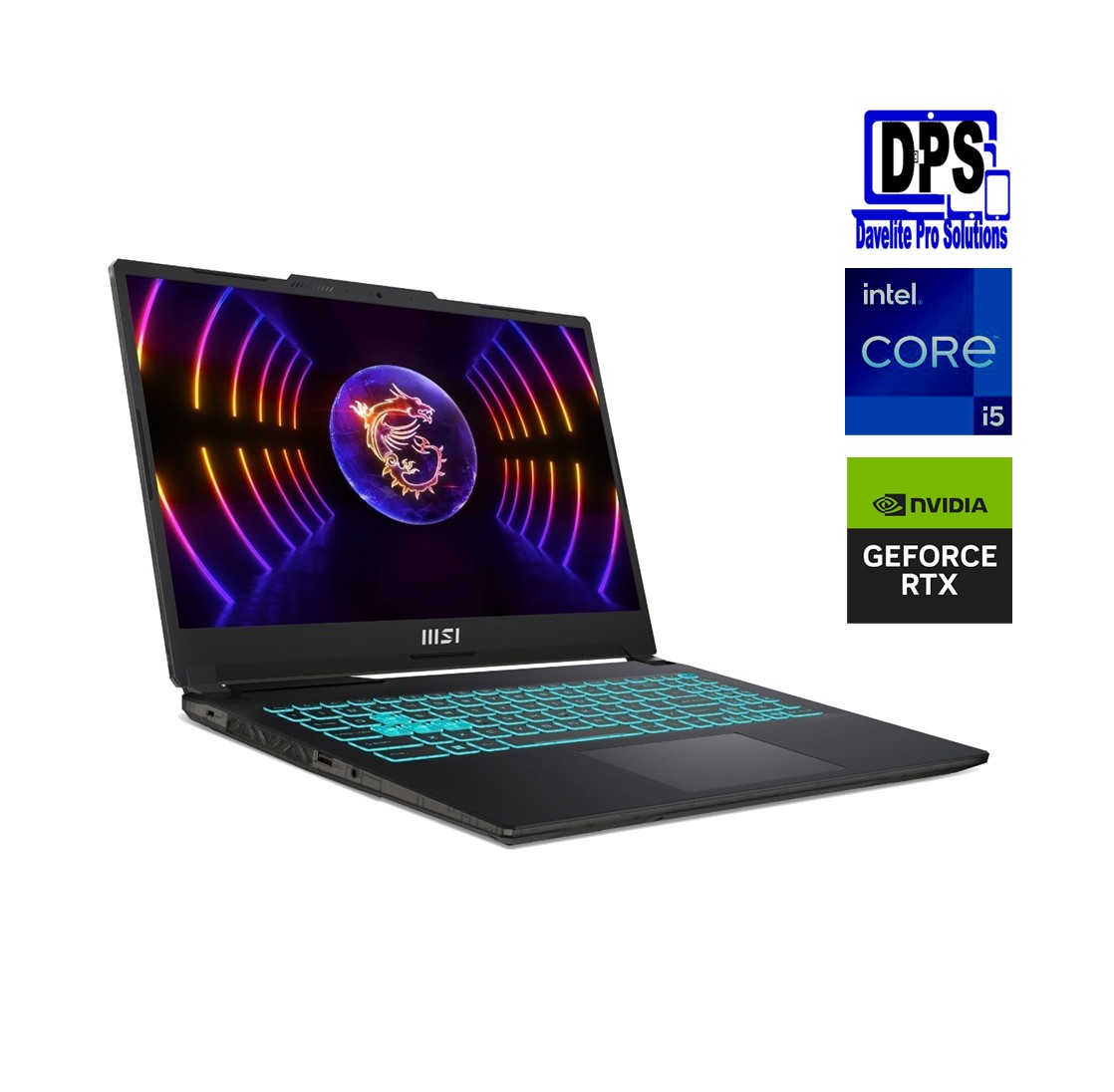 MSI Cyborg 15 A13UC, Core™ i5‑13420H, 8GB DDR5, 512GB NVMe SSD, NVIDIA® GeForce RTX 3050, 4GB GPU, (9S7-15K111-2258)