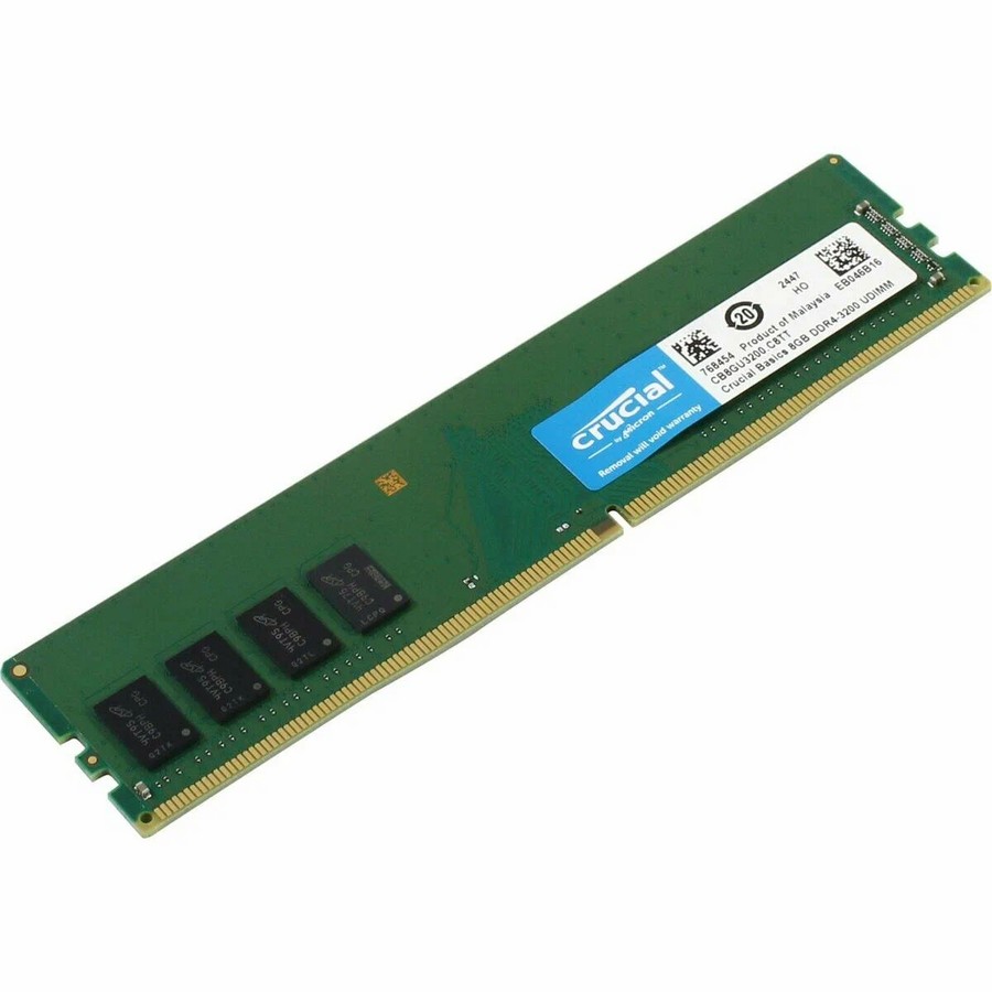 Crucial 8GB Desktop RAM, PC4-25600 3200MHz, (CB8GU3200.C8TT) 3 Crucial 8GB Desktop RAM, PC4-25600 3200MHz, (CB8GU3200.C8TT) - Image 2