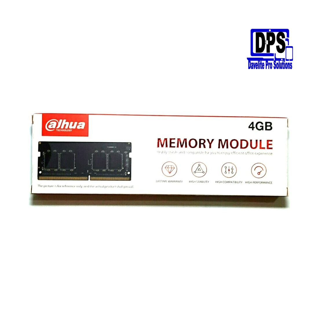 DAHUA 4GB PC4, Laptop RAM, 2666V C300 Series, (DHI-DDR-C300S4G26) 2 DAHUA 4GB PC4, Laptop RAM, 2666V C300 Series, (DHI-DDR-C300S4G26)